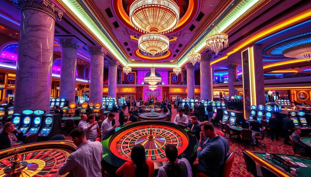 crypto casino gameplay