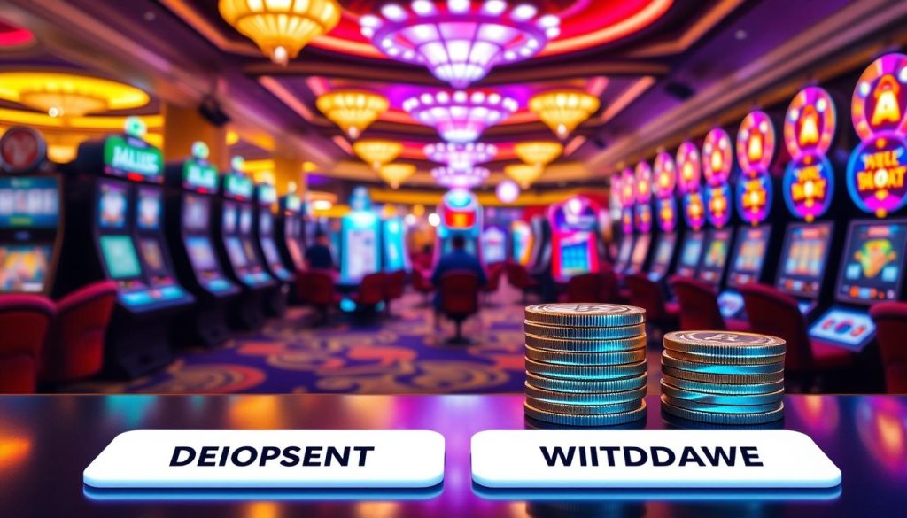 deposit and withdrawal comparison