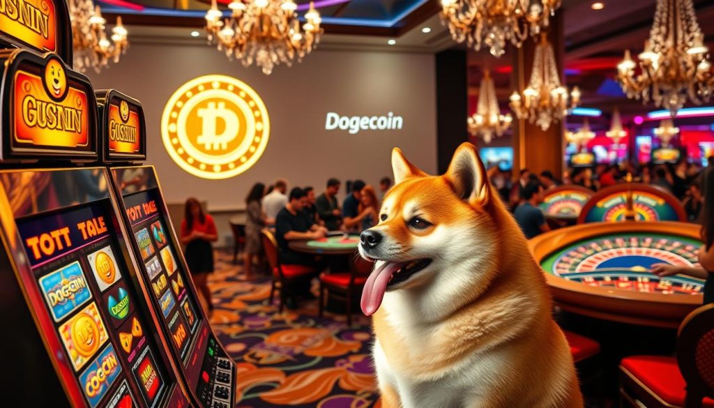dogecoin gambling