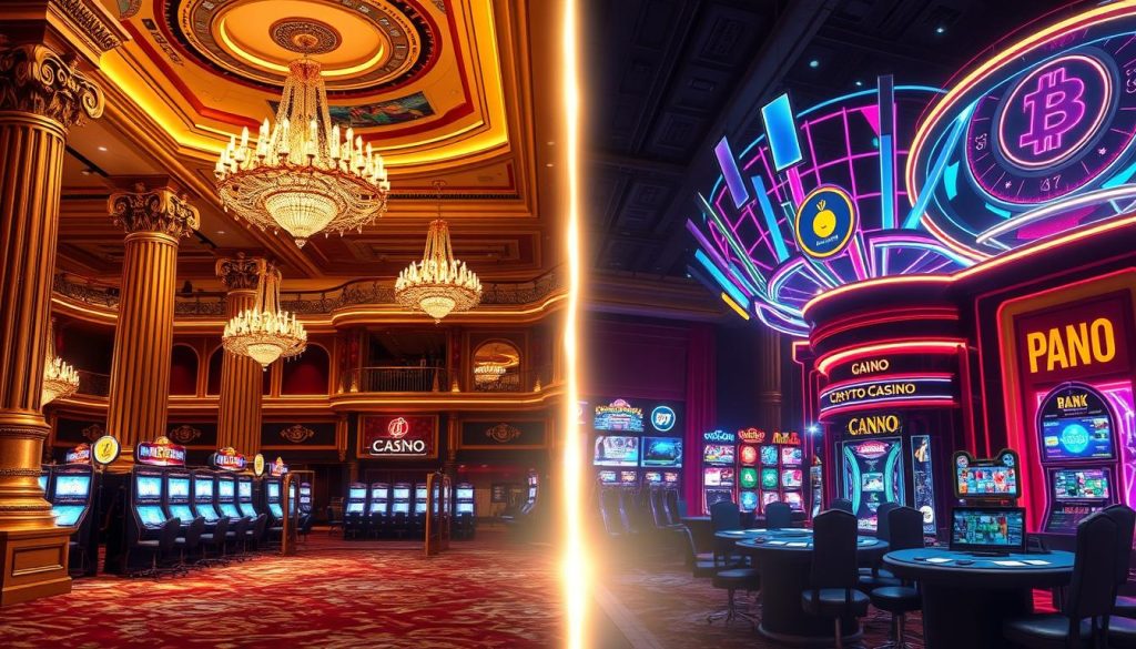 traditional vs crypto casinos